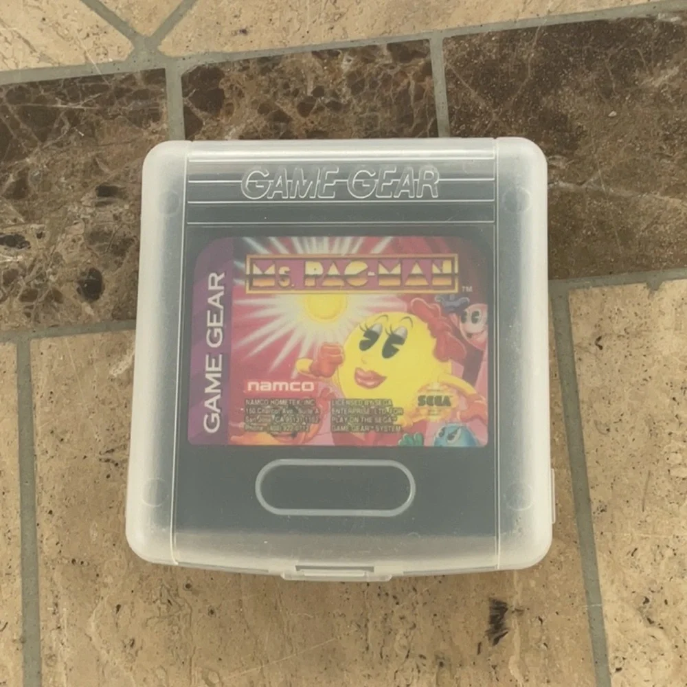 Ms. Pac-Man (Sega Game Gear, 1995) With Case